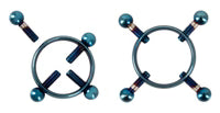 Bijoux de téton Bad Kitty - Bleus