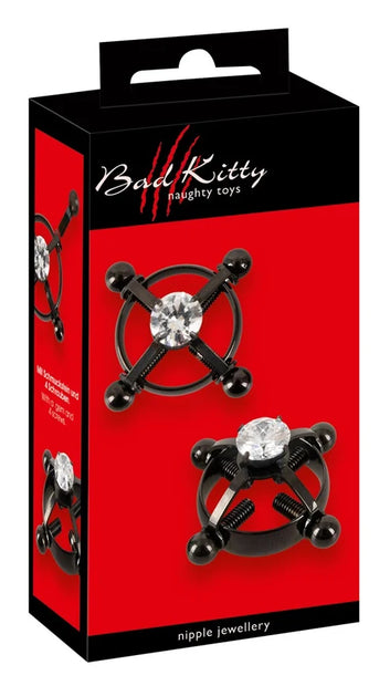 Bijoux de téton Bad Kitty - Noirs