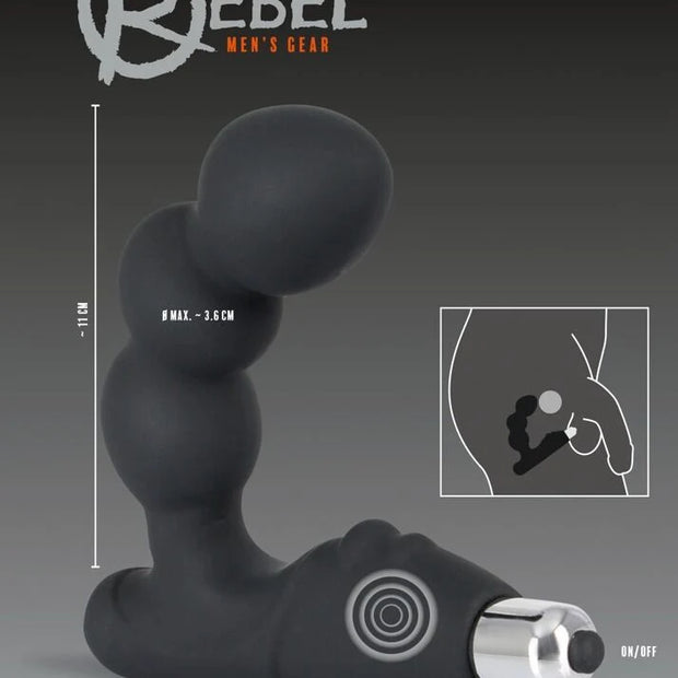 Bead Shaped  Prostate Stimulator Rebel