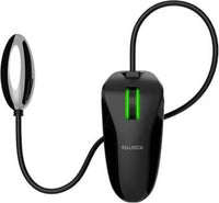 Shots - RealRock Vibrateur Creux à Sangles avec Boules - 18 cm noir
