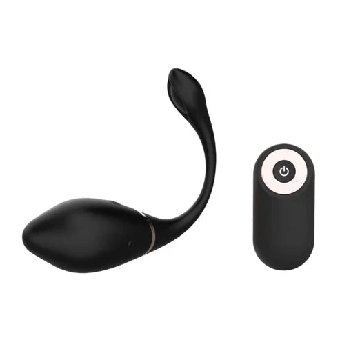 Vibromasseur rechargeable en silicone noir OEJ Ovum