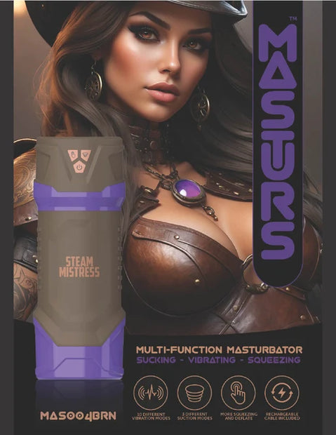 Masturs - Misty - Maîtresse à la vapeur - Masturbateur multifonction