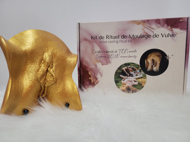 Vulvette Underground- Kit de rituel de moulage de vulve