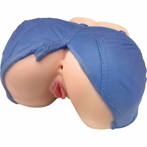 Salut 19 ! Blue Jean Genie, fesses et chatte vibrantes