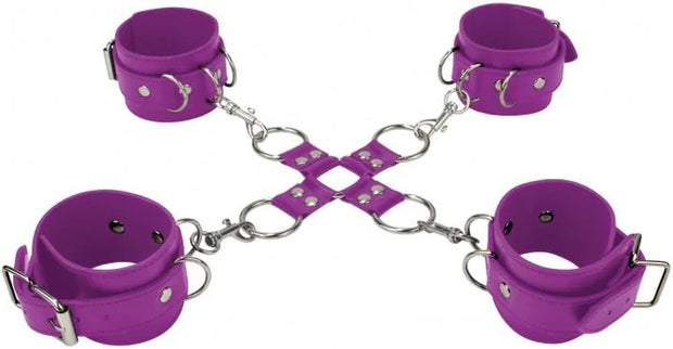Ouch! Hand and LegCuffs Purple