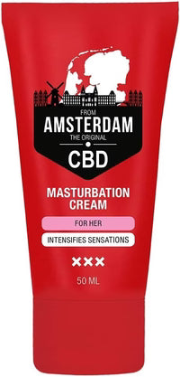 Crème de masturbation au CBD original d'Amsterdam - 50 ml