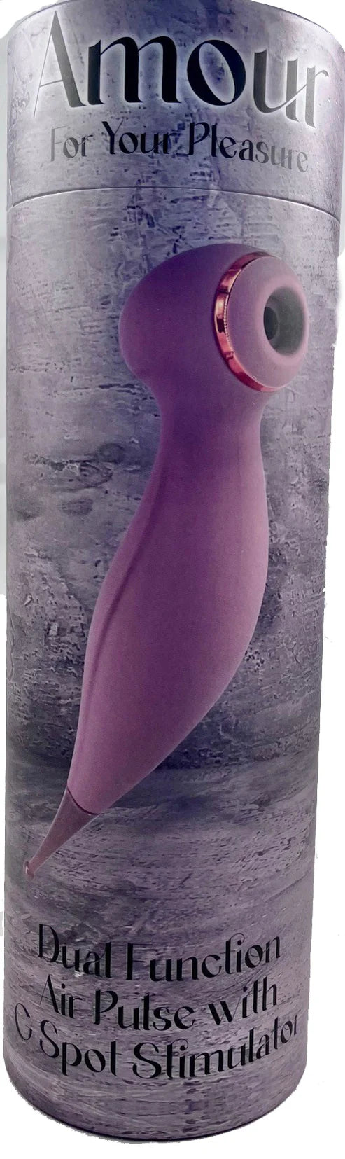 Amour | Stimulateur de point G à double fonction par impulsions d'air | Love Me Lilac