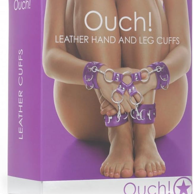 Ouch! Hand and LegCuffs Purple