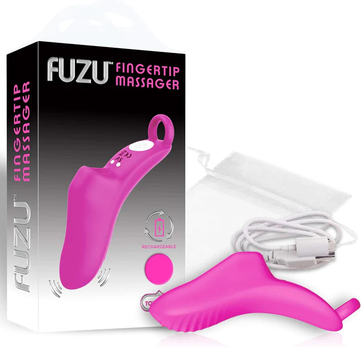 Masseur de doigts Fuzu, rose