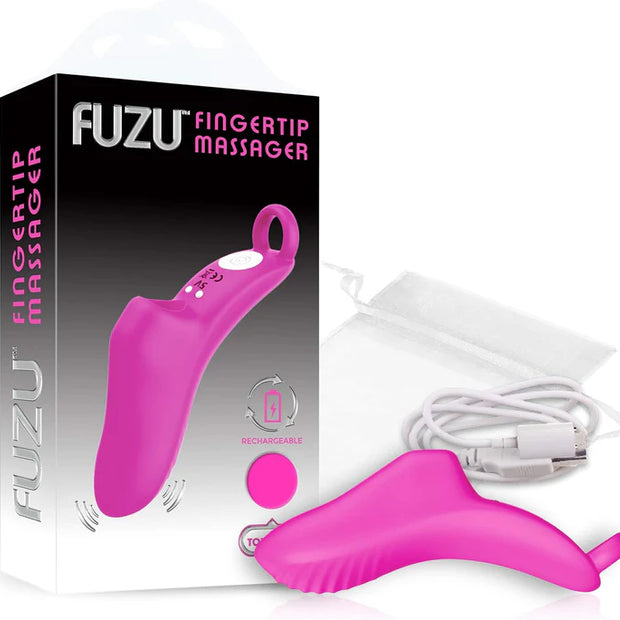 Masseur de doigts Fuzu, rose