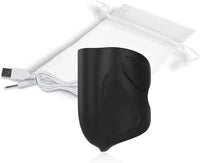 Pantoufles Doctor Love+ | Masturbateur rechargeable, format voyage, noir
