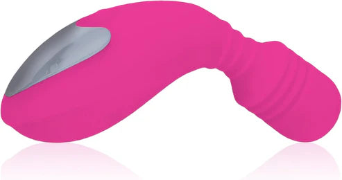Vibromasseur double étanche en silicone Dualv-19-Amz Flexa de Doctor Love, rose
