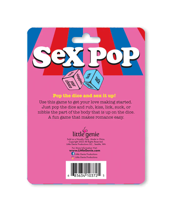 Sex Pop, Popping Dice Game