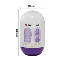 Cupid-X - Rayures lisses - Violet