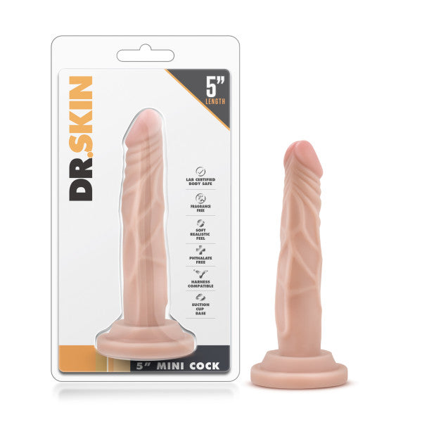 Dr. Skin - 5 Inch Mini Cock - beige
