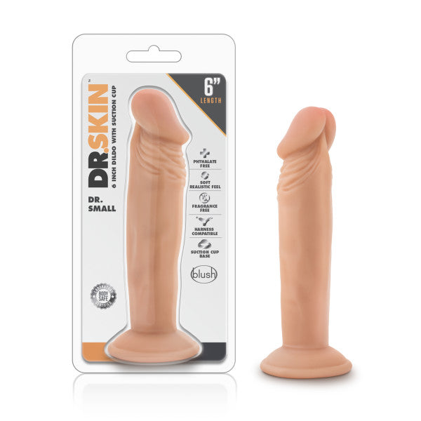 Dr. Skin - Dr Small - 6 Inch Dildo - Vanilla