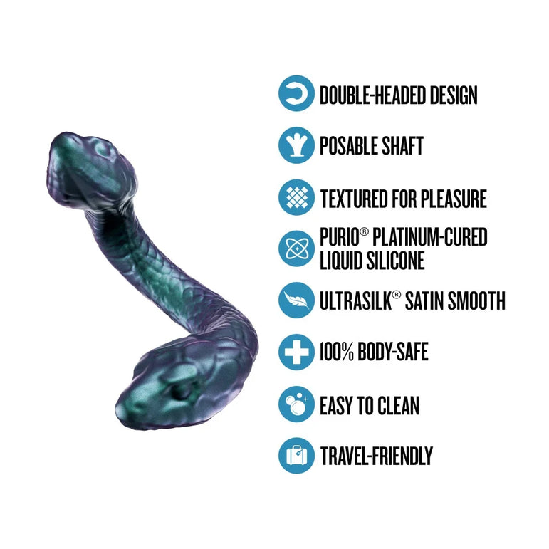 Temptasia Twin Python - Godemiché double en silicone
