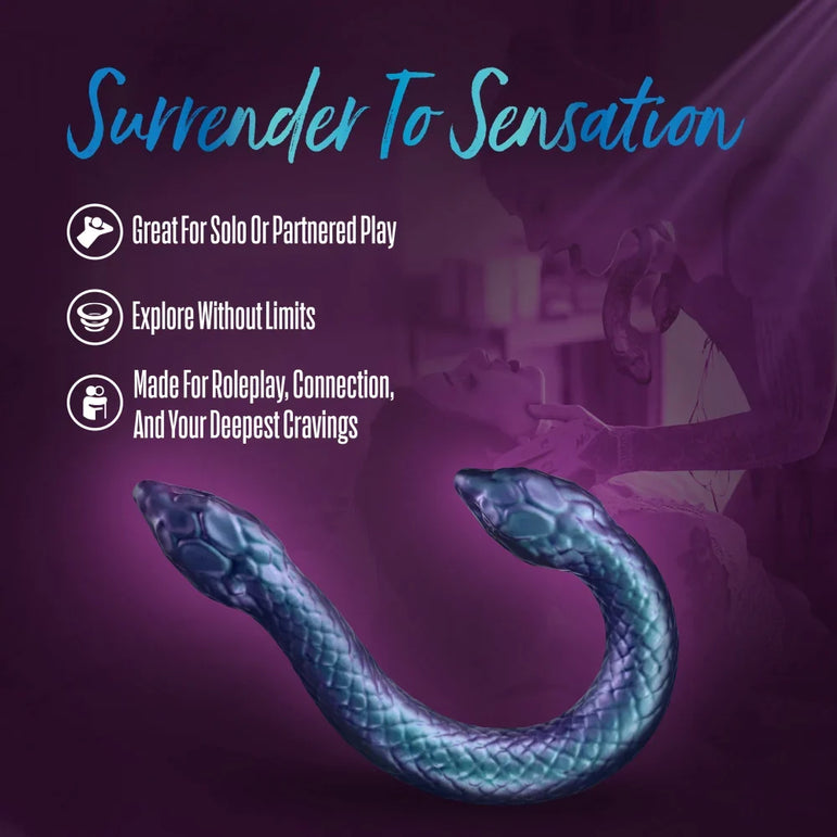 Temptasia Twin Python - Godemiché double en silicone