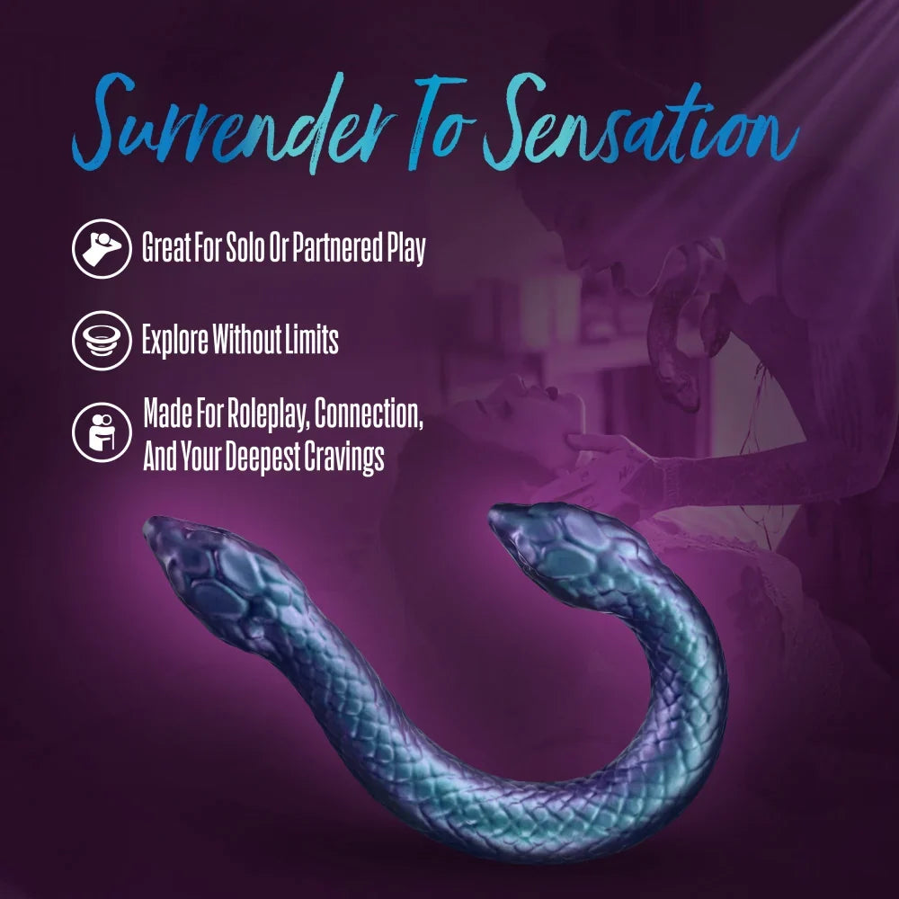Temptasia Twin Python - Godemiché double en silicone