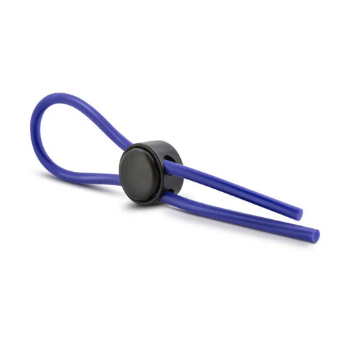 Anneau pénien en silicone Stay Hard - Bleu