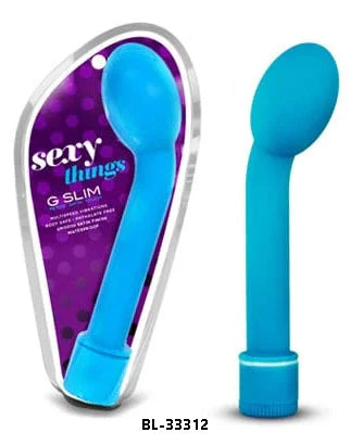 Sexy Things | G Slim Petite Satin Touch, Bleu