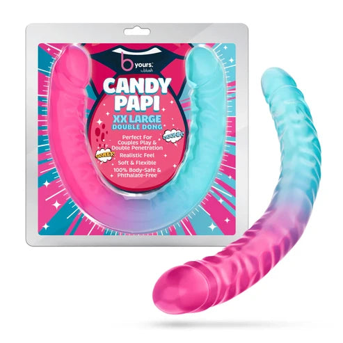 B Yours - Candy Papi - Gode double XXL 45 cm