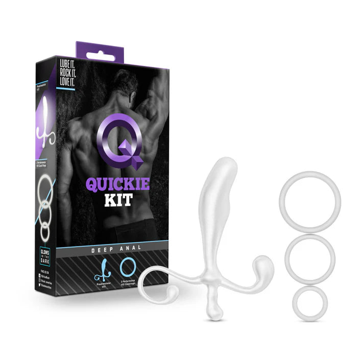 Kit Quickie - Anal profond - Blanc