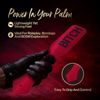 Pagaie Temptasia® Ardor® « Bitch » - Rouge