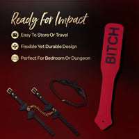 Pagaie Temptasia® Ardor® « Bitch » - Rouge