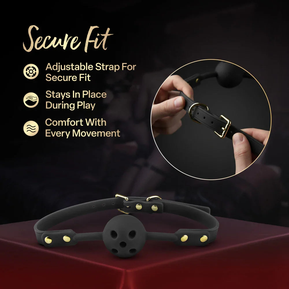 Temptasia® Ardor® - Bâillon boule - Noir