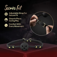 Temptasia® Ardor® - Bâillon boule - Noir
