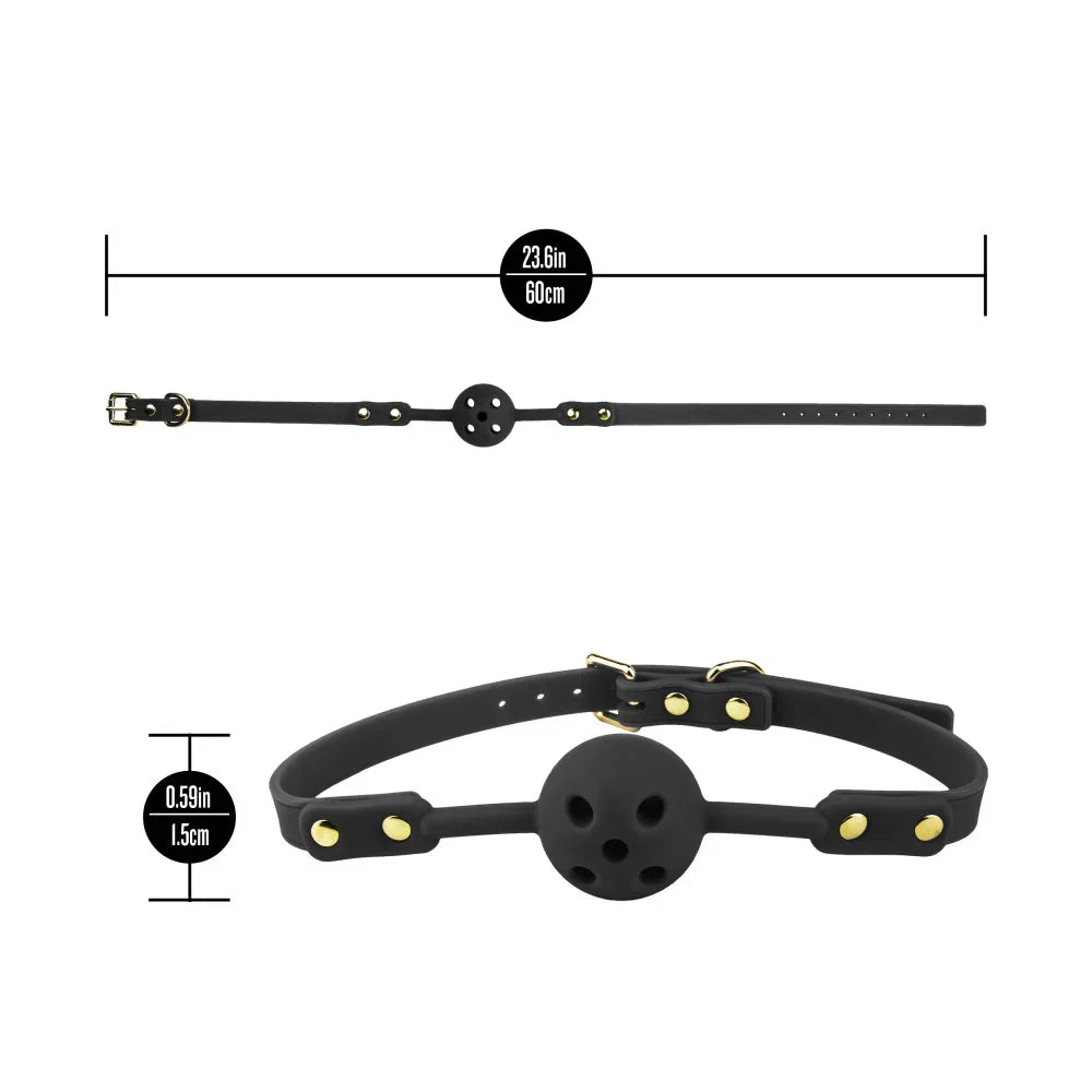 Temptasia® Ardor® - Bâillon boule - Noir