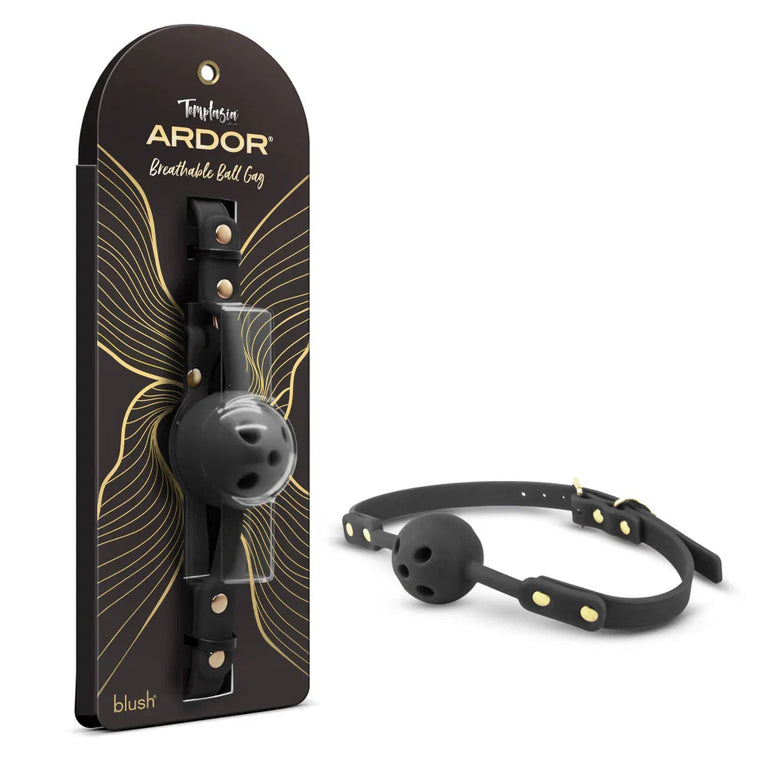 Temptasia® Ardor® - Bâillon boule - Noir