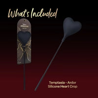Temptasia® Ardor® - Culpe en forme de cœur - Noir