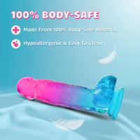 B Yours - Godemiché couleur bonbon 17 cm