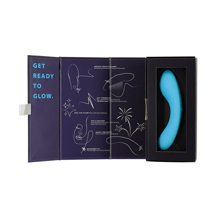 The Mini Swan Glow in the Dark Blue