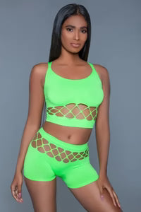 Ensemble Palmer Vert Néon