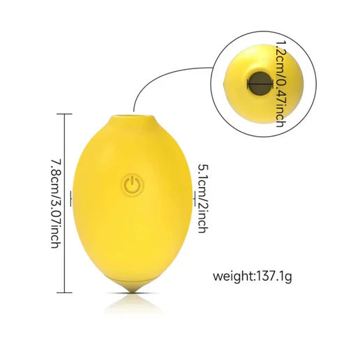 Stimulateur clitoridien Bella Squeeze Lemon