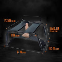 Temptasia - Chaise sexuelle Surrender - Noire