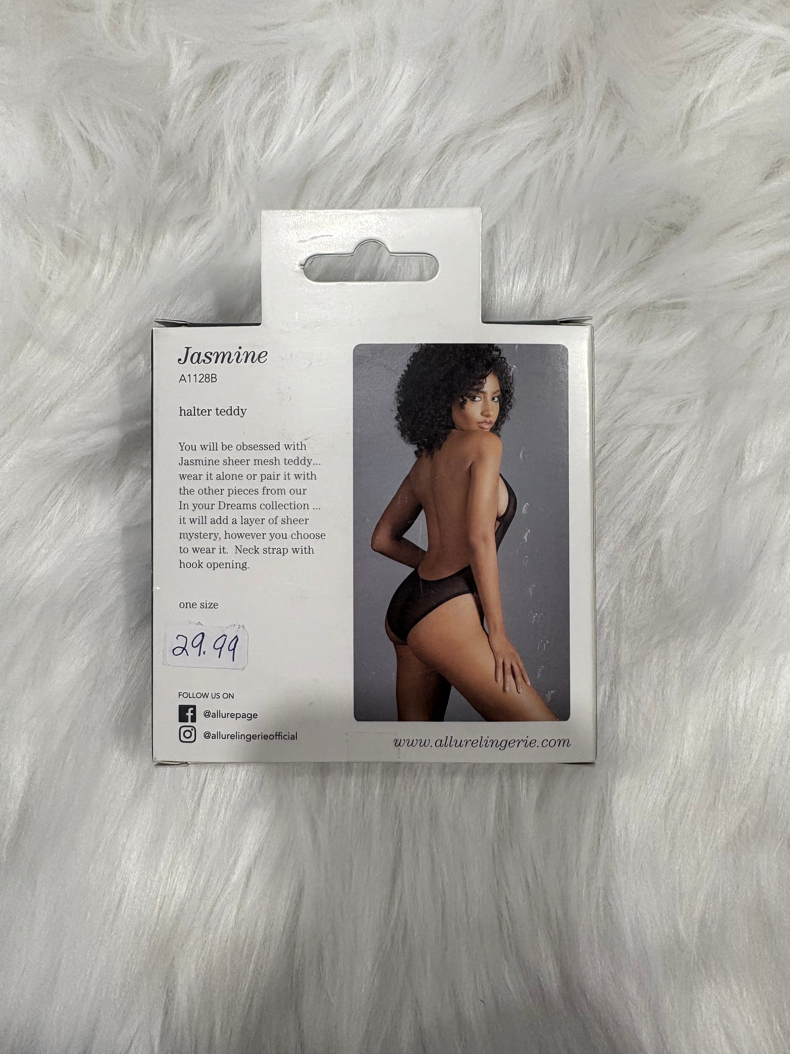 Adore by Allure- Jasmine halter teddy