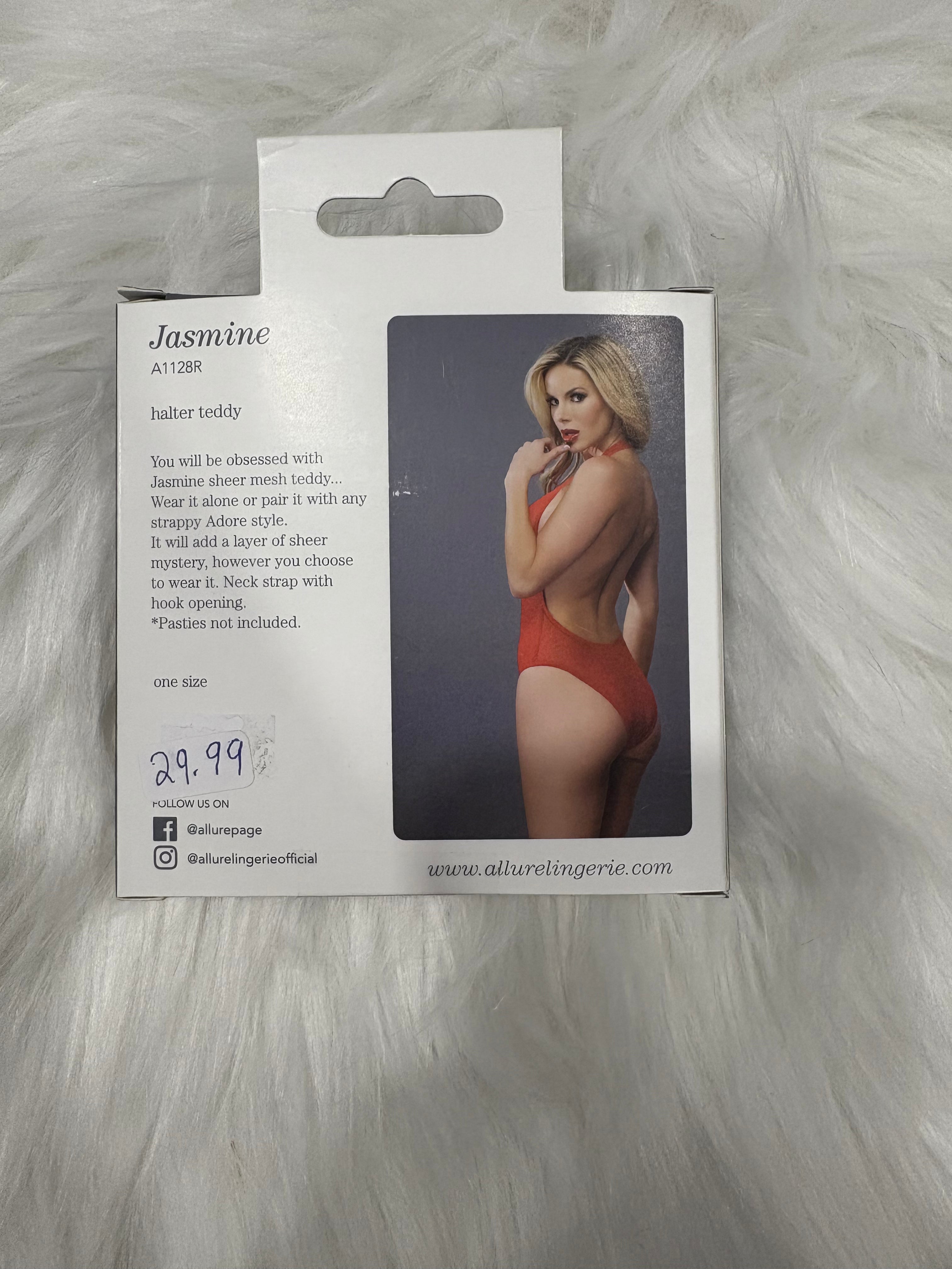 Adore by Allure- Jasmine halter teddy