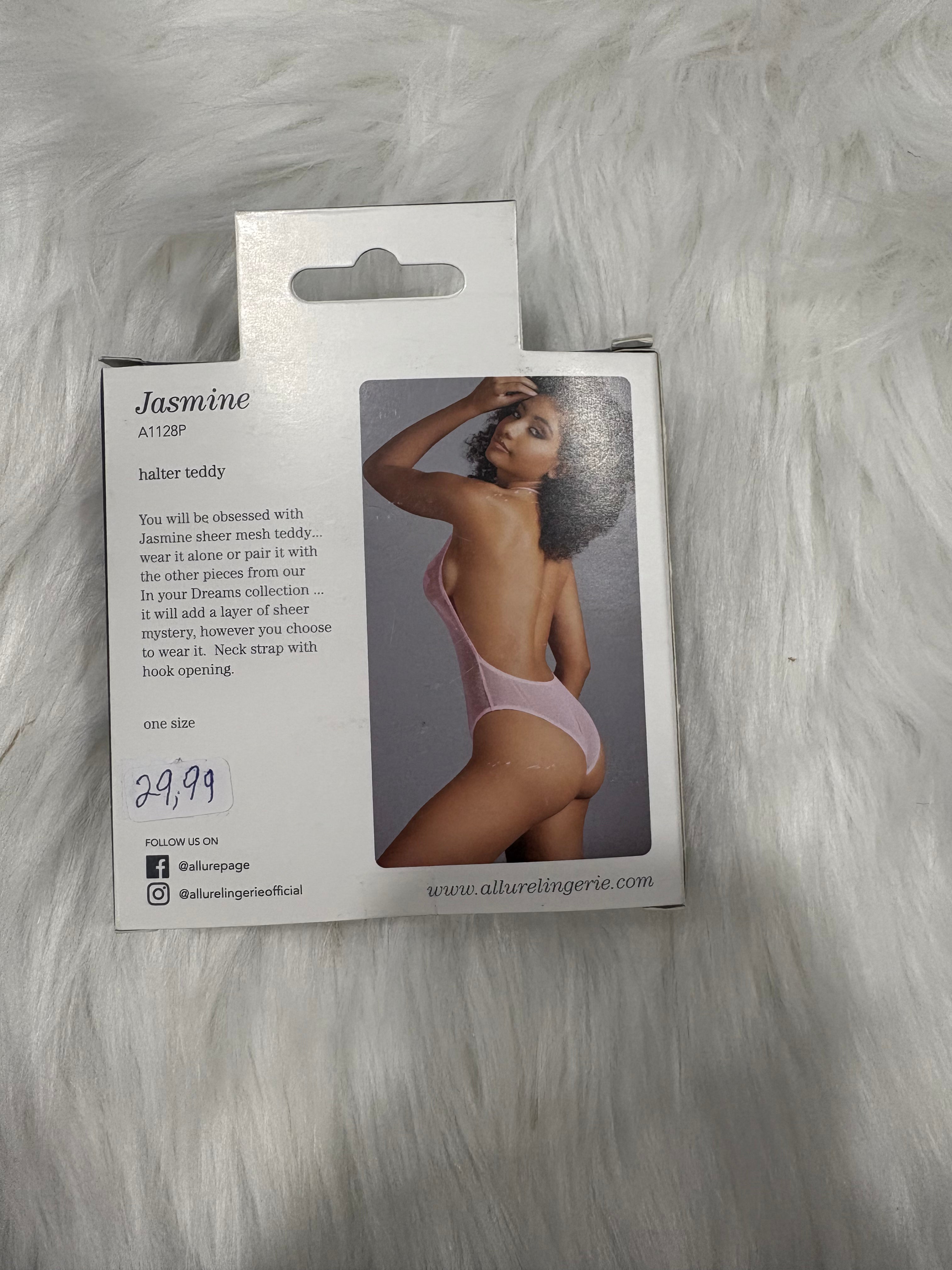 Adore by Allure- Jasmine halter teddy