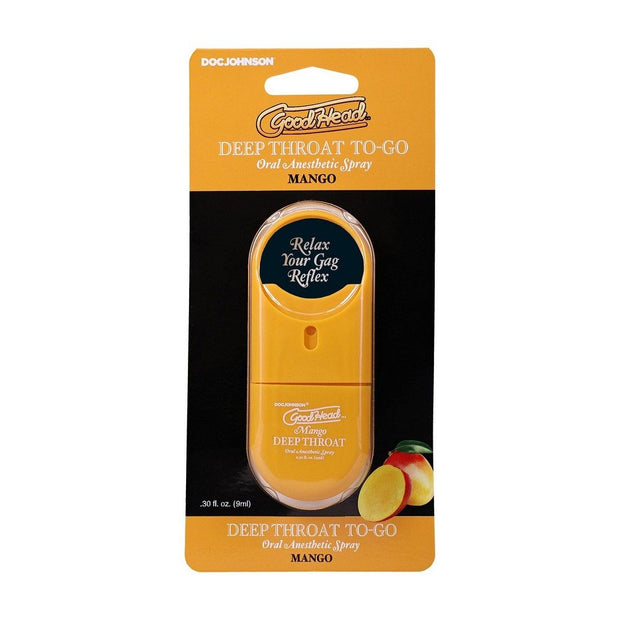 GoodHead To-Go Deep Throat Spray Mango