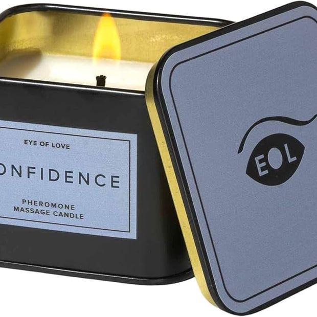 Eye of love confidence candle massage