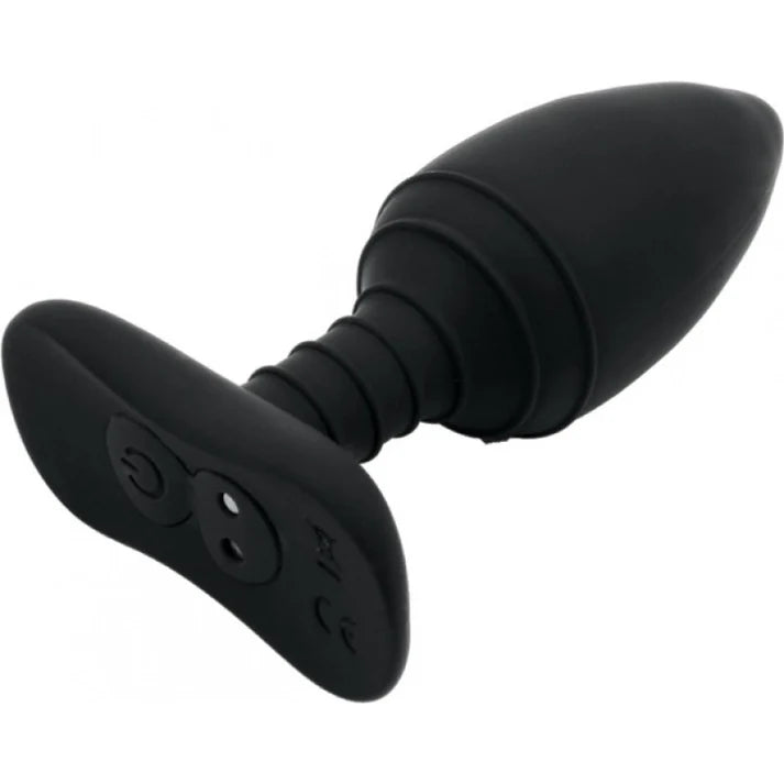 Turbo Tush -  Plug anal vibrant, noir