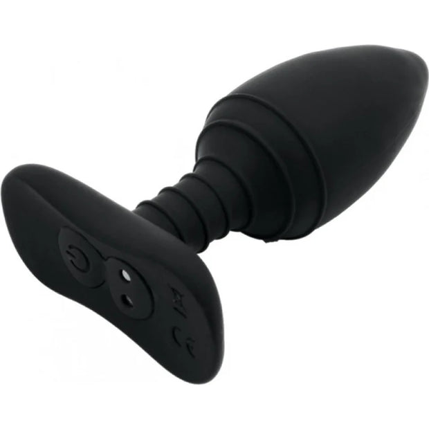 Turbo Tush -  Plug anal vibrant, noir