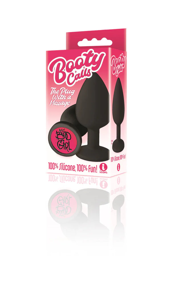 Booty Calls Plug anal en silicone - Noir "Bad Girl"