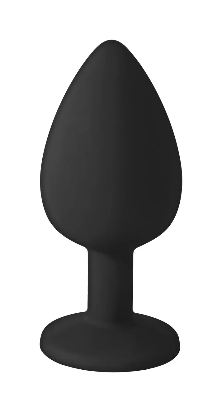 Booty Calls Plug anal en silicone - Noir 