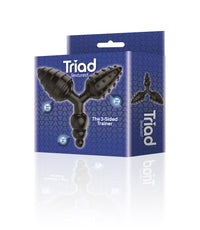 Triad 3 Way Butt Plug Texturé