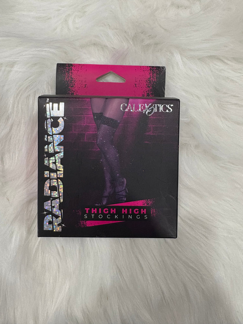Radiance by Calexotics- Tigh high stockings